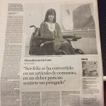 Entrevista a Mercedes Garcia Laso en Diario de Noticias Navarra 2017-04-02 por el libro Minimapas para Tormentas.